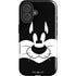 Looney Tunes Sylvester the Cat Black and White iPhone 16 Impact Case