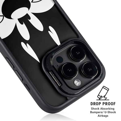 Looney Tunes Sylvester the Cat Black and White iPhone 16 Pro Kickstand Case