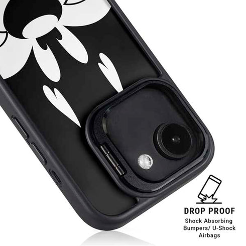Looney Tunes Sylvester the Cat Black and White iPhone 16e Kickstand Case