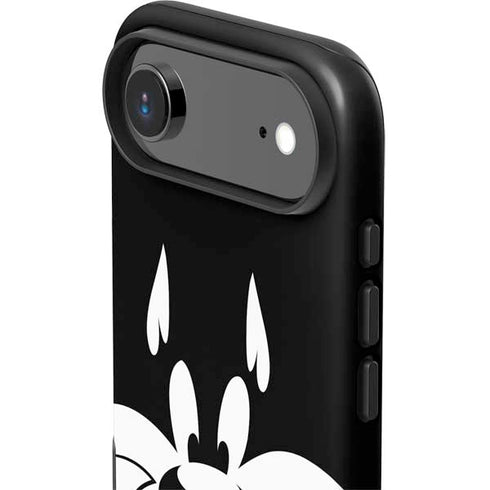 Looney Tunes Sylvester the Cat Black and White iPhone 17 Air Impact Case