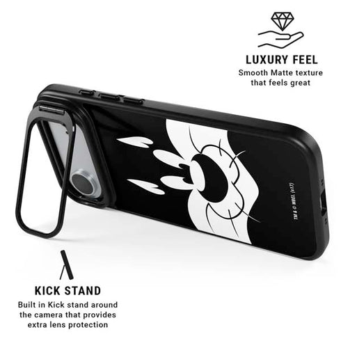 Looney Tunes Sylvester the Cat Black and White iPhone 17 Air Kickstand Case