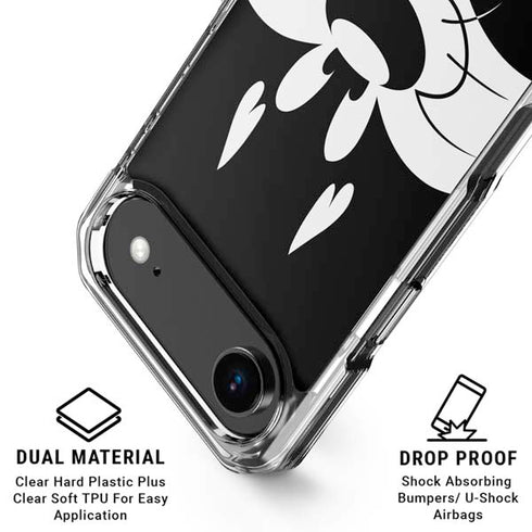 Looney Tunes Sylvester the Cat Black and White iPhone 17 Air MagSafe Case
