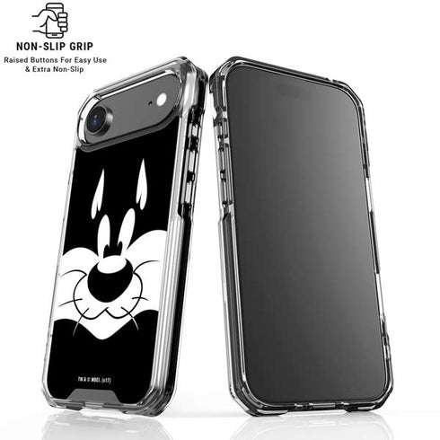 Looney Tunes Sylvester the Cat Black and White iPhone 17 Air MagSafe Case