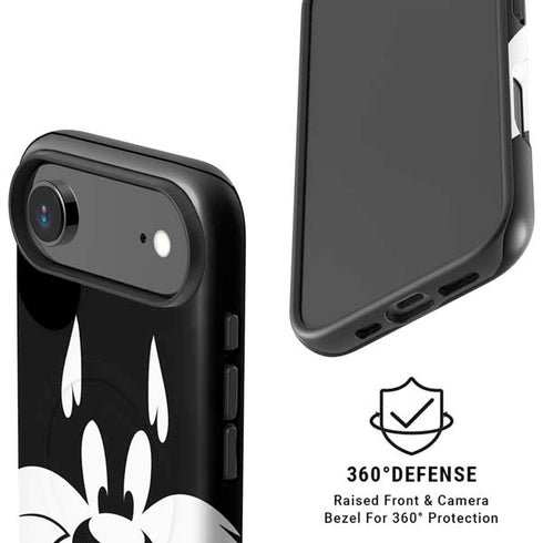 Looney Tunes Sylvester the Cat Black and White iPhone 17 Air Magsafe Impact Case