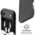 Looney Tunes Sylvester the Cat Black and White iPhone 17 Air Magsafe Impact Case