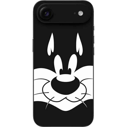 Looney Tunes Sylvester the Cat Black and White iPhone 17 Air Skin
