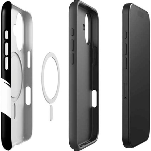 Looney Tunes Sylvester the Cat Black and White iPhone 17 Magsafe Impact Case