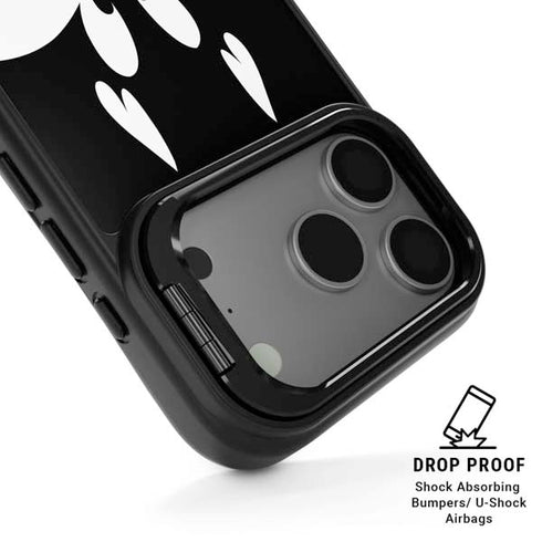 Looney Tunes Sylvester the Cat Black and White iPhone 17 Pro Kickstand Case