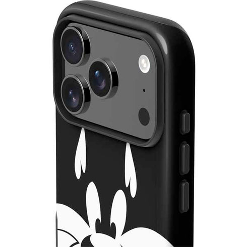 Looney Tunes Sylvester the Cat Black and White iPhone 17 Pro Max Impact Case