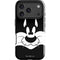 Looney Tunes Sylvester the Cat Black and White iPhone 18 Pro Impact Case