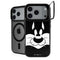 Looney Tunes Sylvester the Cat Black and White iPhone 18 Pro Kickstand Case