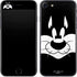 Looney Tunes Sylvester the Cat Black and White iPhone 7 Skin