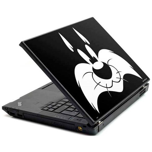 Looney Tunes Sylvester the Cat Black and White Lenovo T420 Skin
