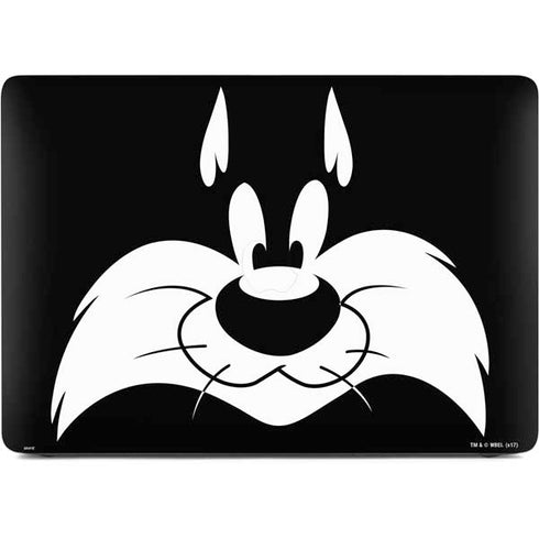 Looney Tunes Sylvester the Cat Black and White Apple MacBook Air Skin