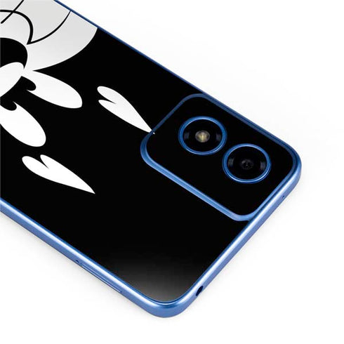 Looney Tunes Sylvester the Cat Black and White Moto G Play 4G (2024) Skin