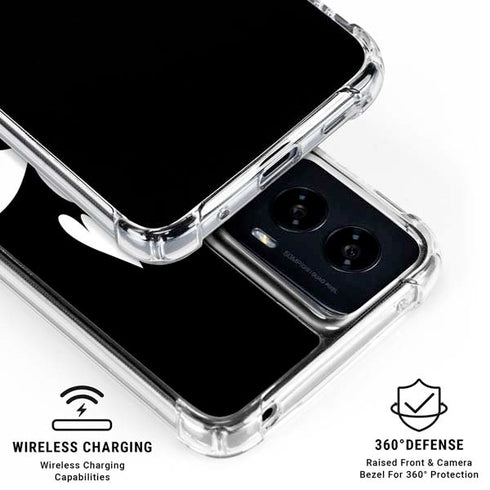 Looney Tunes Sylvester the Cat Black and White Moto G Power 5G (2024) Clear Case