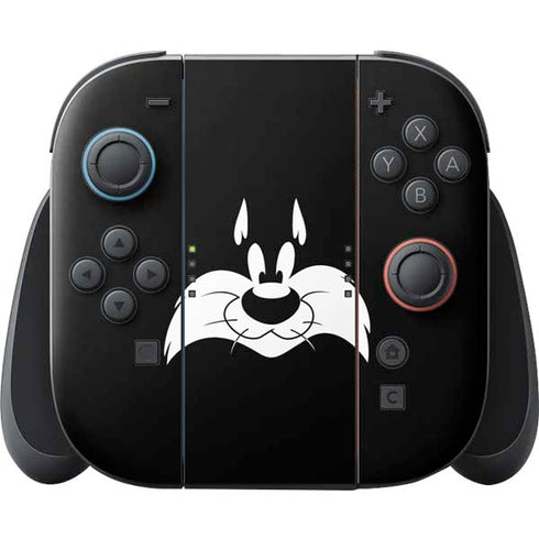 Looney Tunes Sylvester the Cat Black and White Nintendo Skins