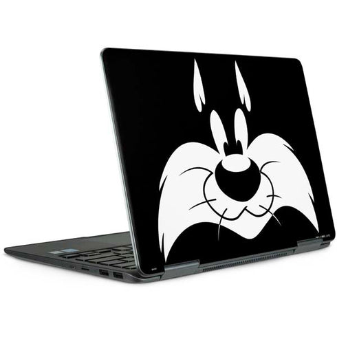 Looney Tunes Sylvester the Cat Black and White Notebook 9 Pro 13in (2017) Skin
