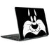 Looney Tunes Sylvester the Cat Black and White Notebook 9 Pro 13in (2017) Skin