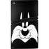 Looney Tunes Sylvester the Cat Black and White PS5 Pro Console Skin