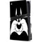 Looney Tunes Sylvester the Cat Black and White PS5 Pro Disk Console Skin