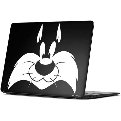 Looney Tunes Sylvester the Cat Black and White Surface Laptop 7 15in Skin