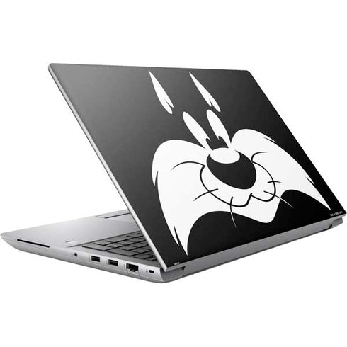 Looney Tunes Sylvester the Cat Black and White HP ZBook Fury 16 G10 Skin
