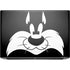 Looney Tunes Sylvester the Cat Black and White HP ZBook Fury 16 G10 Skin