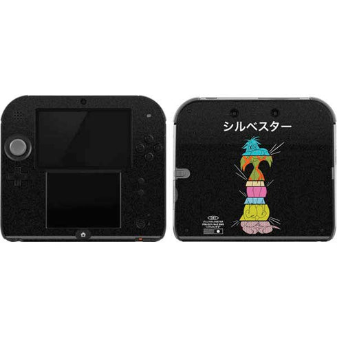 Looney Tunes Sylvester the Cat Sliced Juxtapose Nintendo Skins