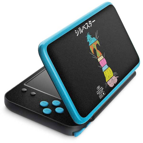 Looney Tunes Sylvester the Cat Sliced Juxtapose Nintendo 2DS XL (2017) Skin