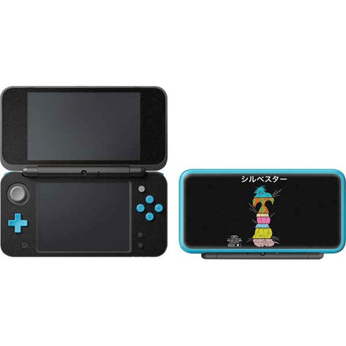 Looney Tunes Sylvester the Cat Sliced Juxtapose Nintendo 2DS XL (2017) Skin