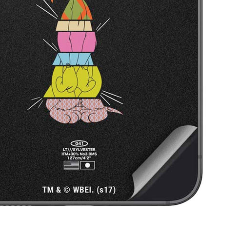 Looney Tunes Sylvester the Cat Sliced Juxtapose Galaxy A16 5G Skin