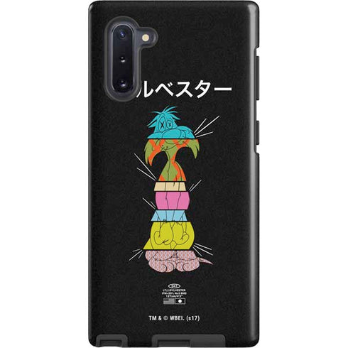 Looney Tunes Sylvester the Cat Sliced Juxtapose Galaxy Cases