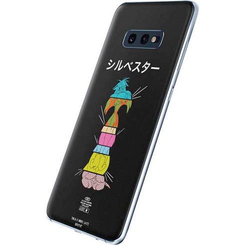 Looney Tunes Sylvester the Cat Sliced Juxtapose Galaxy S10e Skin