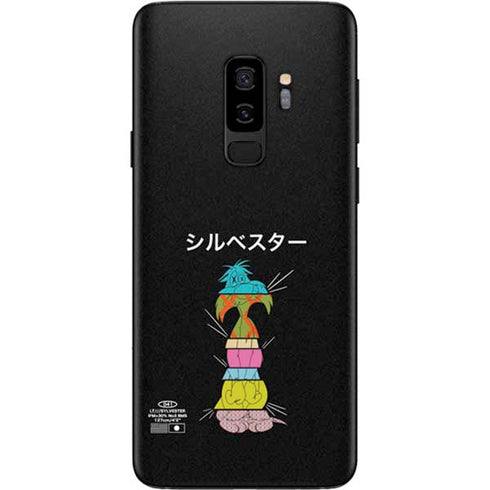 Looney Tunes Sylvester the Cat Sliced Juxtapose Galaxy S9 Plus Skin