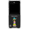 Looney Tunes Sylvester the Cat Sliced Juxtapose Galaxy Z Flip6 Clear Case