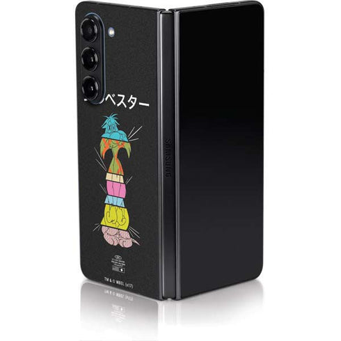 Looney Tunes Sylvester the Cat Sliced Juxtapose Galaxy Z Fold5 5G Skin