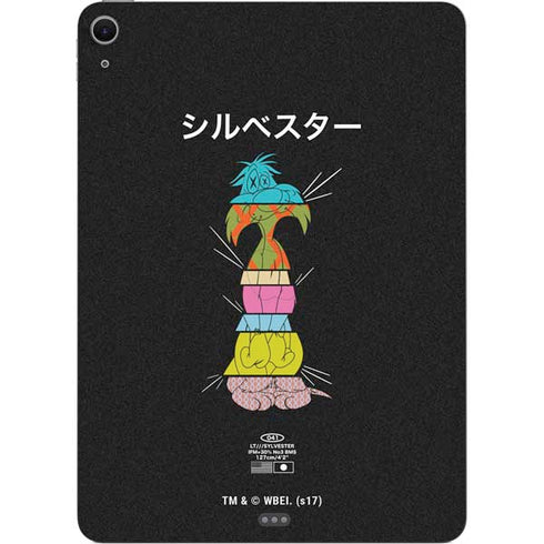 Looney Tunes Sylvester the Cat Sliced Juxtapose Apple iPad Air Skin