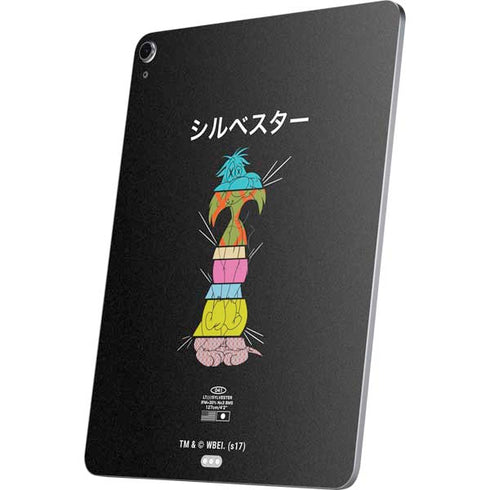 Looney Tunes Sylvester the Cat Sliced Juxtapose Apple iPad Air Skin