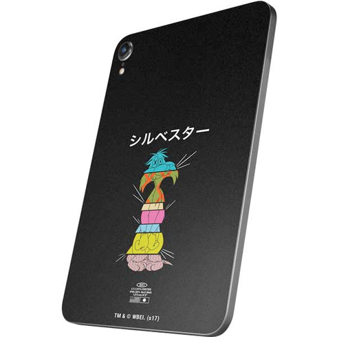 Looney Tunes Sylvester the Cat Sliced Juxtapose Apple iPad Mini Skin