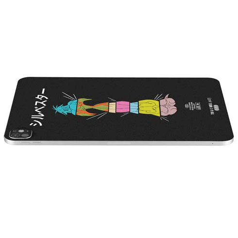 Looney Tunes Sylvester the Cat Sliced Juxtapose iPad Pro 13in M4 (2024) Skin