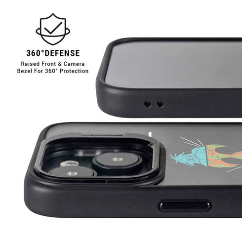 Looney Tunes Sylvester the Cat Sliced Juxtapose iPhone 13 Kickstand Case