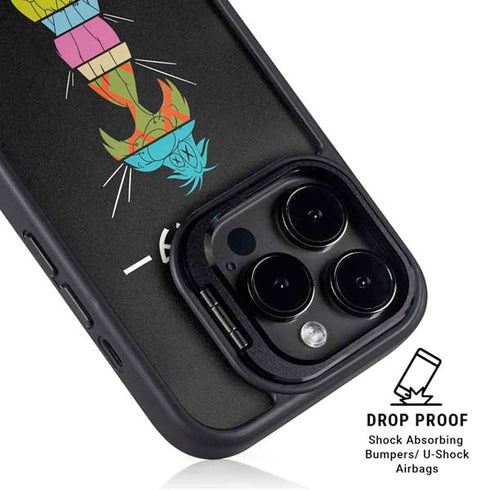 Looney Tunes Sylvester the Cat Sliced Juxtapose iPhone 13 Pro Max Kickstand Case