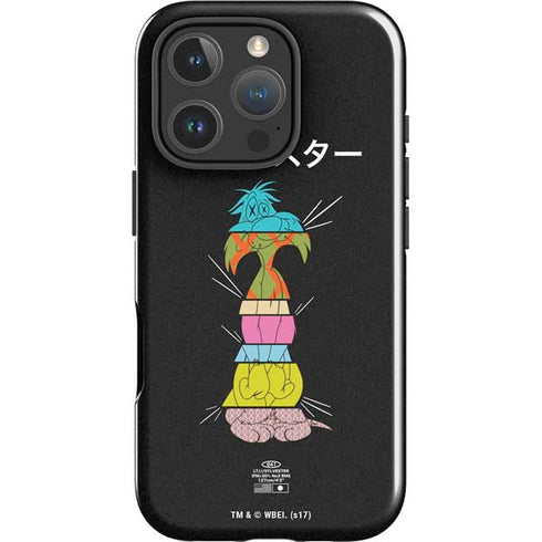 Looney Tunes Sylvester the Cat Sliced Juxtapose iPhone 16 Pro Impact Case