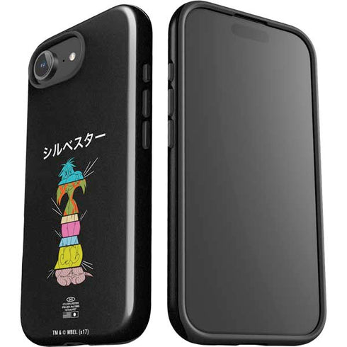 Looney Tunes Sylvester the Cat Sliced Juxtapose iPhone 16e Impact Case