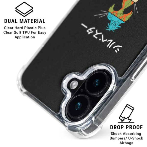 Looney Tunes Sylvester the Cat Sliced Juxtapose iPhone 17 Clear Case