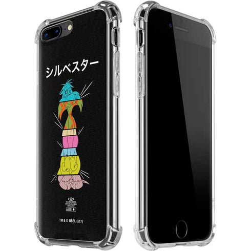 Looney Tunes Sylvester the Cat Sliced Juxtapose iPhone Cases