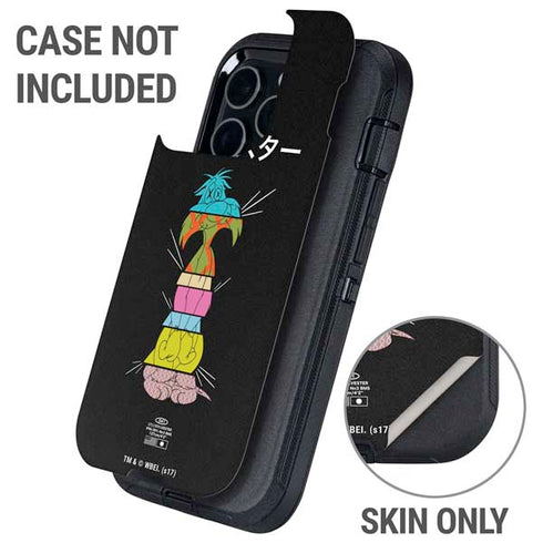 Looney Tunes Sylvester the Cat Sliced Juxtapose Otterbox Defender iPhone Skin