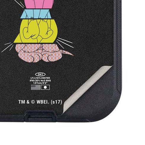 Looney Tunes Sylvester the Cat Sliced Juxtapose Otterbox Defender iPhone Skin