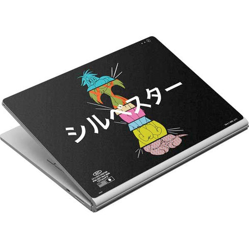 Looney Tunes Sylvester the Cat Sliced Juxtapose Surface Book Skin